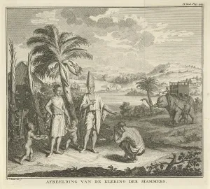 Thai landscape figures Image clothing Siammers Thai landscape figures Image clothing Siammers