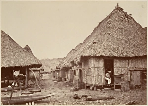 Tropical Scenery Street Chipigana 1871 Albumen silver print Tropical Scenery Street Chipigana 1871 Albumen silver print