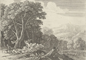 Venus mourns the death of Adonis, Herman van Swanevelt, Lodewijk XIV (koning van Venus mourns the death of Adonis, Herman van Swanevelt, Lodewijk XIV (koning van