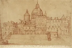 Liszt Collection Print of Federico Zuccaro's Study