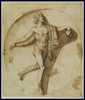 Nicolas Poussin Biography Prints: Votary of Bacchus