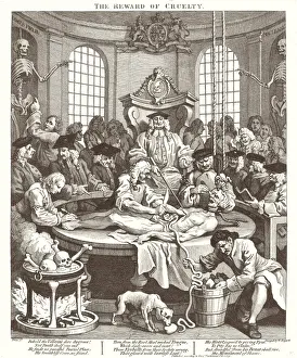 William Hogarth Prints: The Reward of Cruelty Print, 1751