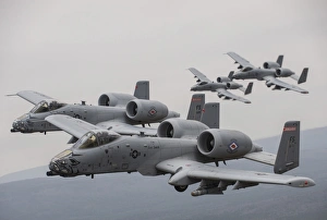 A-10 Thunderbolt IIs in flight over Arkansas A-10 Thunderbolt IIs in flight over Arkansas