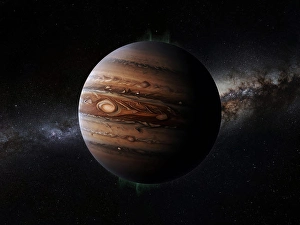 Planetary Science Pictures Prints: Artist's impression of a mini-Jupiter