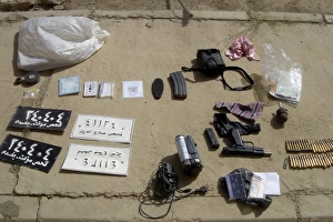 Iraq Explosive Device Materials Print