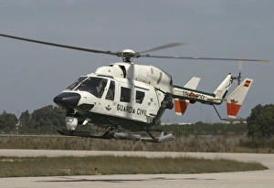 A BK117 utility helicopter of the Spanish Civil Guard A BK117 utility helicopter of the Spanish Civil Guard