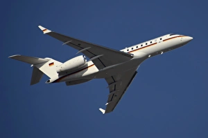A Bombardier Global 5000 VIP jet of the German Air Force A Bombardier Global 5000 VIP jet of the German Air Force