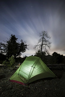 Camping under the clouds and stars in Cleveland National Forest, California Camping under the clouds and stars in Cleveland National Forest, California