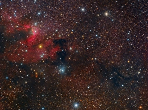 Emission Nebula Pictures Prints: The Cave Nebula in Cepheus