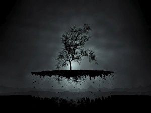Flying Tree Print