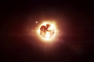 A dying star which will soon give new beginning to a black hole A dying star which will soon give new beginning to a black hole