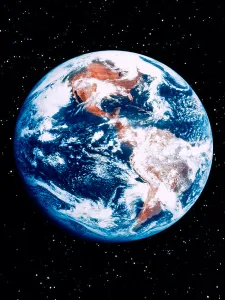 Earth From Space Prints: The Earth