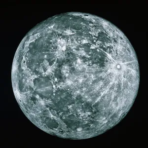 Lunar Surface Photography Prints: Earth's Moon