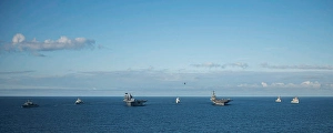 Royal Navy and Allied Naval Ships Print
