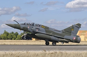 A French Air Force Mirage 2000D at Albacete Air Base, Spain A French Air Force Mirage 2000D at Albacete Air Base, Spain