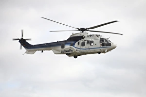 A German Air Force Eurocopter Cougar helicopter used for VIP transport A German Air Force Eurocopter Cougar helicopter used for VIP transport