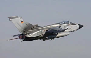 German Air Force Tornado ECR taking off over Germany German Air Force Tornado ECR taking off over Germany