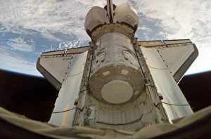 The Harmony Node Space Shuttle Discovery Cargo Bay Print