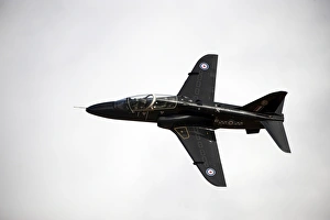 A Hawk jet trainer aircraft of the Royal Air Force A Hawk jet trainer aircraft of the Royal Air Force