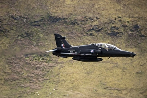 A Hawk T2 jet trainer aircraft of the Royal Air Force A Hawk T2 jet trainer aircraft of the Royal Air Force