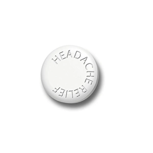 Prescription Medication Prints: Headache Relief Tablet