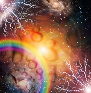 Space Time Continuum Prints: Infinte Space Time Composition