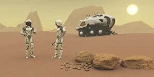 Two intrepid explorers discuss the next phase of their exploration of Mars Two intrepid explorers discuss the next phase of their exploration of Mars