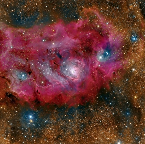 Lagoon Nebula Prints: The Lagoon nebula