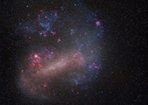 Star Formation Process Prints: Large Magellanic Cloud