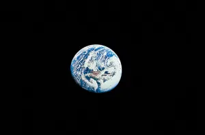 Earth From Space Prints: Long Shot of Earth