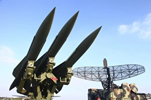 MIM-23 Hawk anti-aircraft missile launcher of the German Air Force MIM-23 Hawk anti-aircraft missile launcher of the German Air Force