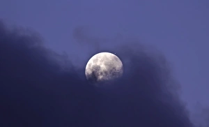 The Moon and Jupiter in a Close Conjunction Print