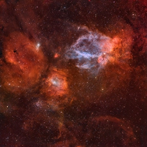 Emission Nebula Pictures Prints: NGC 7635, the Bubble Nebula