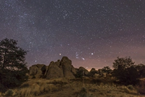Orion rising at the City of Rocks State Park, New Mexico Orion rising at the City of Rocks State Park, New Mexico