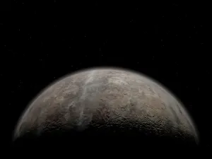 Solar System Science Prints: Artists concept of Pluto