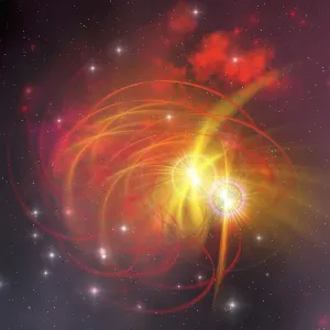 Binary Star System Print