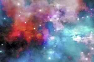 Supernova Explosion Prints: Cloud and star remnants after a supernova explosion