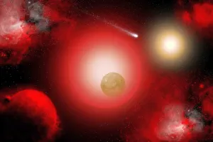 Binary Star System Print