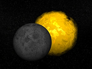 Partial Solar Eclipse Prints: Partial eclipse of the Sun