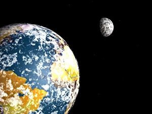 Astronomy Pictures Prints: Planets in space