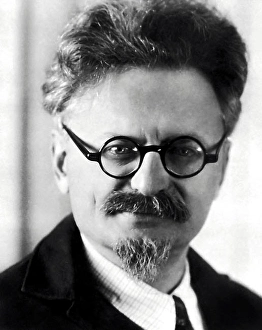 Leon Trotsky Portrait Prints: Portrait of Russian Commissar Leon Trotsky