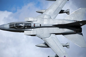 A Royal Air Force Tornado GR4 low flying over North Wales A Royal Air Force Tornado GR4 low flying over North Wales