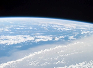 Space Photography Of Earth Prints: A Saharan dust outbreak