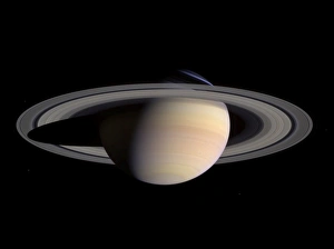 Saturn Print in Natural Color