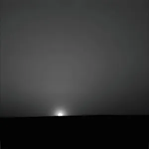 Martian Landscape Photography Prints: Sunrise on Mars