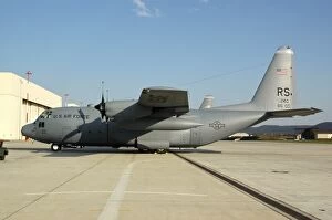 Images Dated 5th October 2004: U. S. Air Forces Europe C-130 Hercules at Ramstein Air Base, Germany