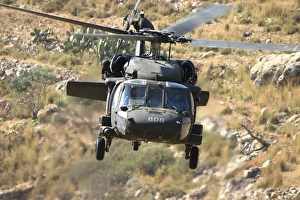 A UH-60L Yanshuf helicopter of the Israeli Air Force A UH-60L Yanshuf helicopter of the Israeli Air Force