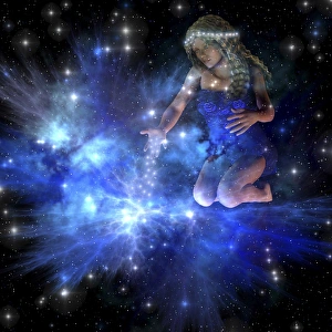 Vesta spreads bright stars among the constellations of the universe Vesta spreads bright stars among the constellations of the universe