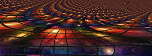Abstract Background Images Prints: Video and image screens abstract