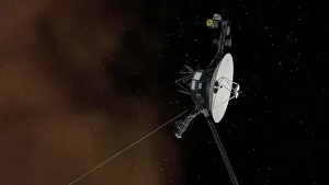 Voyager 1 spacecraft entering interstellar space Voyager 1 spacecraft entering interstellar space